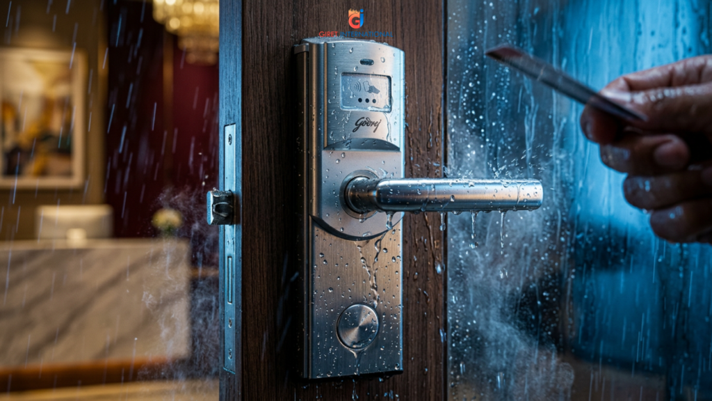 Orion RFID Lock for Hotel featuring smart hotel access control