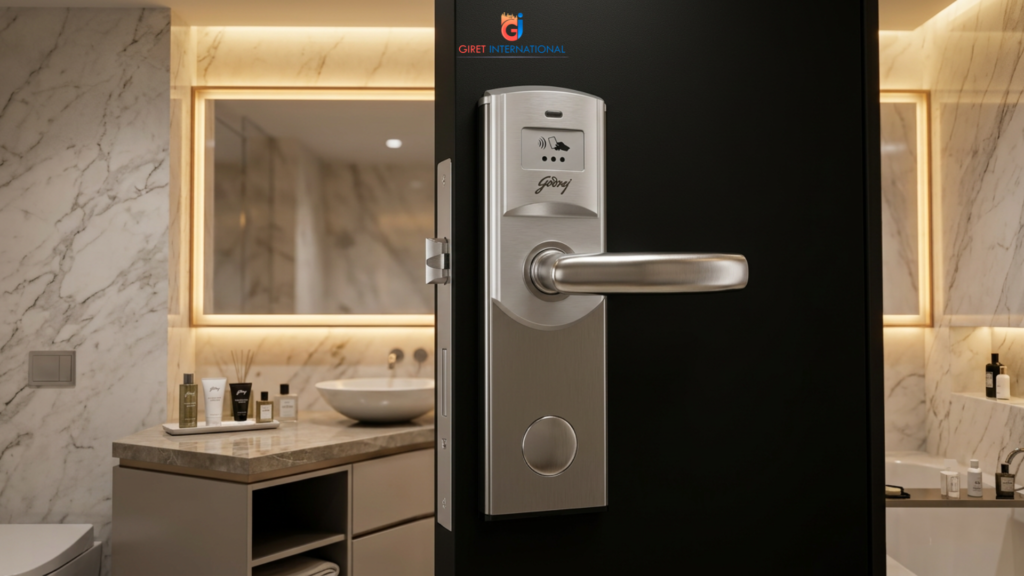 Orion RFID Lock for Hotel designed for secure guest room access