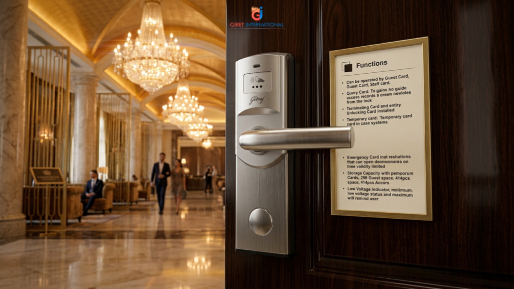 Orion RFID Lock for Hotel enhancing modern hospitality security