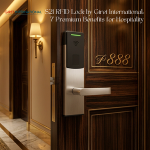 S21 RFID Lock for Hotel designed for premium guest safety
