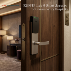 High-performance S21 RFID Lock for Hotel modern hospitality security
