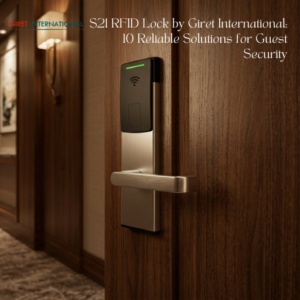 S21 RFID Lock by Giret International for advanced hospitality security