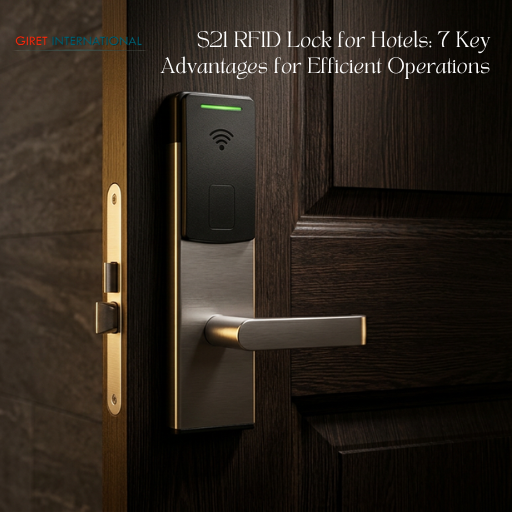 Premium S21 RFID Lock by Giret International with keyless entry