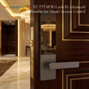 Innovative S21 RFID Lock by Giret International for contemporary hospitality
