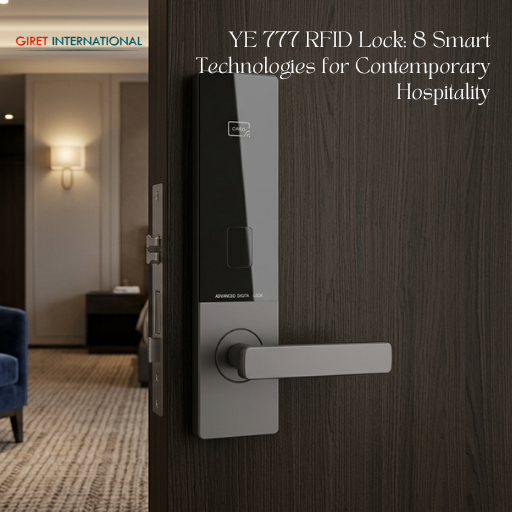 YE 777 RFID Lock for secure hotel room entry management