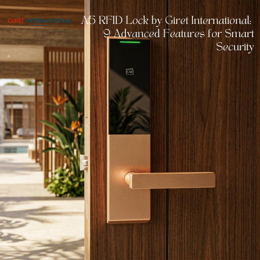 A5 RFID Lock for Hotel with secure and efficient access control