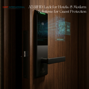 Advanced A5 RFID Lock for Hotel improving guest experience and protection