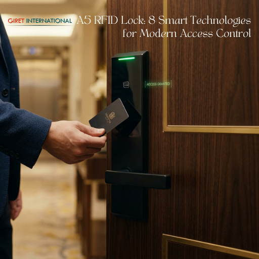 A5 RFID Lock by Giret International with reliable RFID authentication system