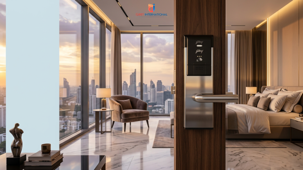Omega RFID Lock by Giret International for luxury hospitality properties