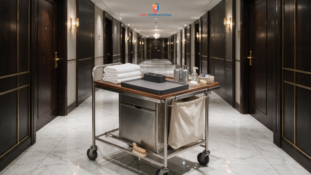 Premium Tray Leatherite by Giret for hotel guest room amenities