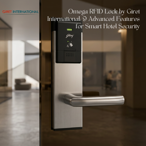Omega RFID Lock for Hotel offering secure staff and guest access