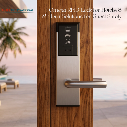Omega RFID Lock for Hotel with professional hospitality locking solution