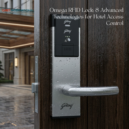 Omega RFID Lock for Hotel for smart access management and guest safety