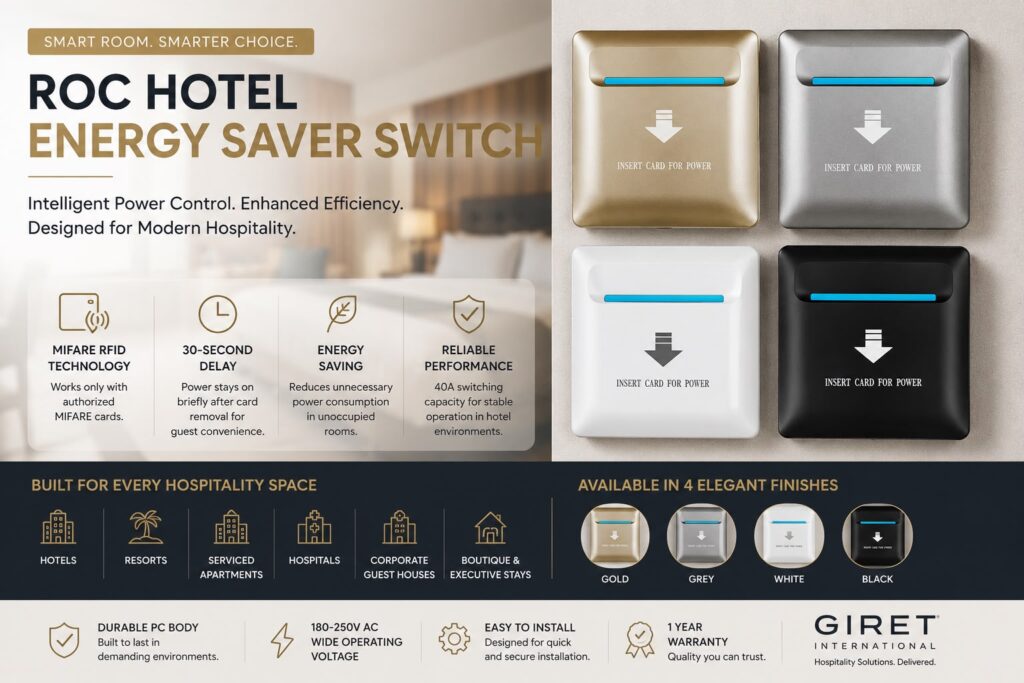 Hotel Energy Saving Device