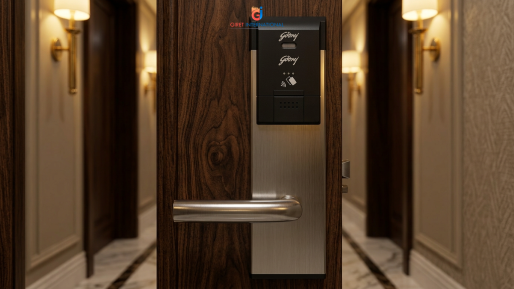 Omega RFID Lock for Hotel featuring smart RFID technology