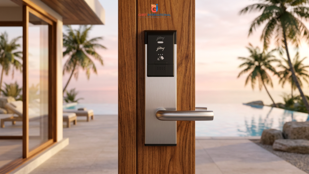 Omega RFID Lock for Hotel with reliable electronic door security