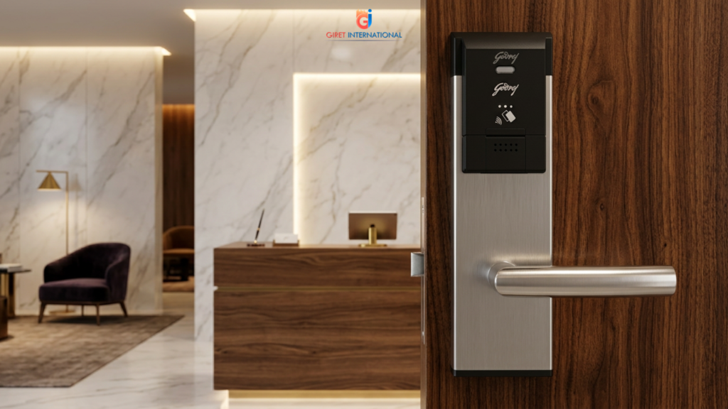 Omega RFID Lock for Hotel with advanced guest room protection