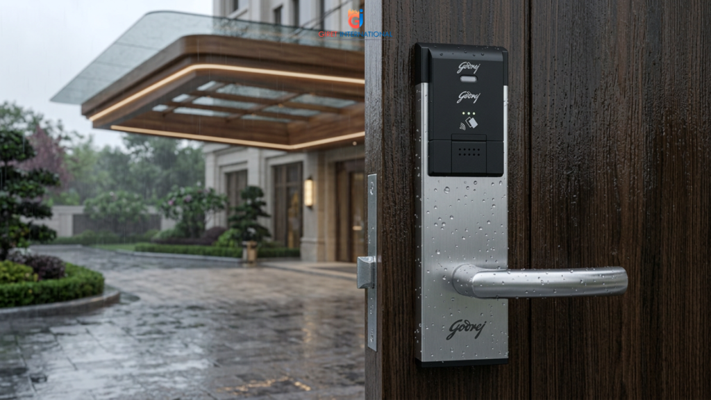 Omega RFID Lock for Hotel with advanced RFID access control system