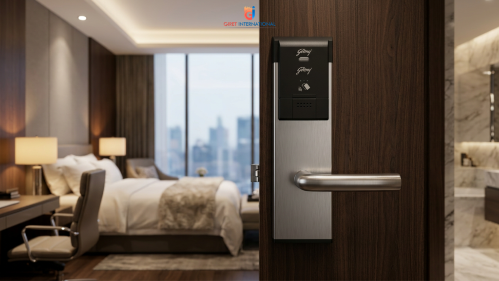 Omega RFID Lock for Hotel with intelligent guest access management