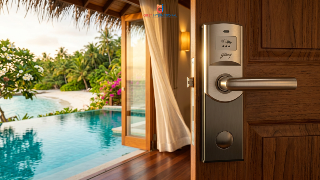 Orion RFID Lock by Giret improving guest room security