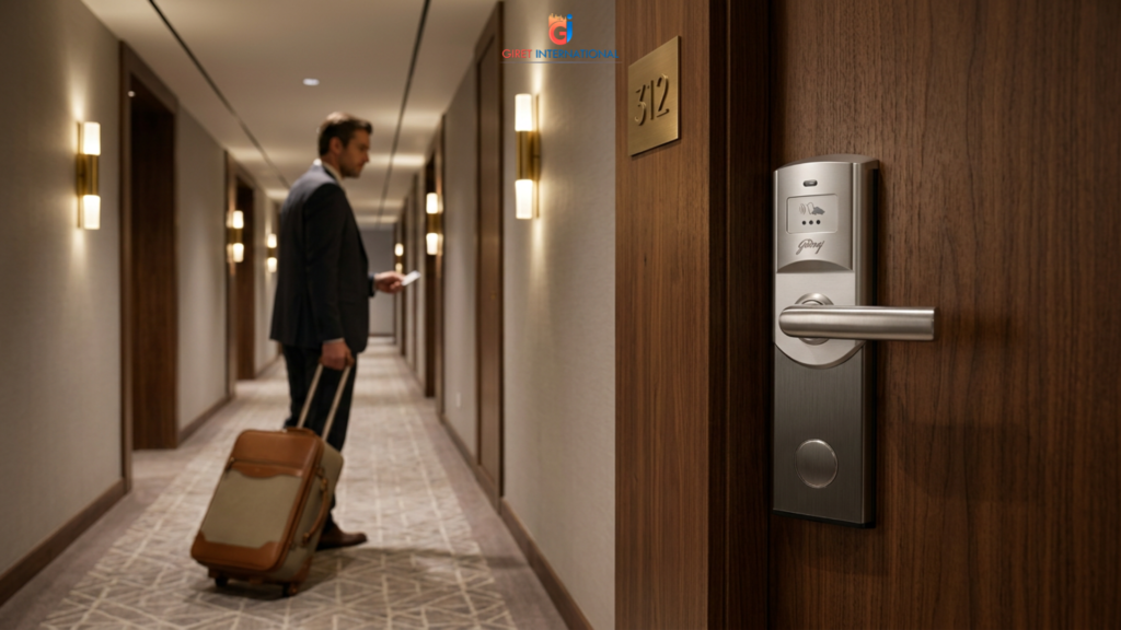 Orion RFID Lock by Giret with reliable RFID card entry system
